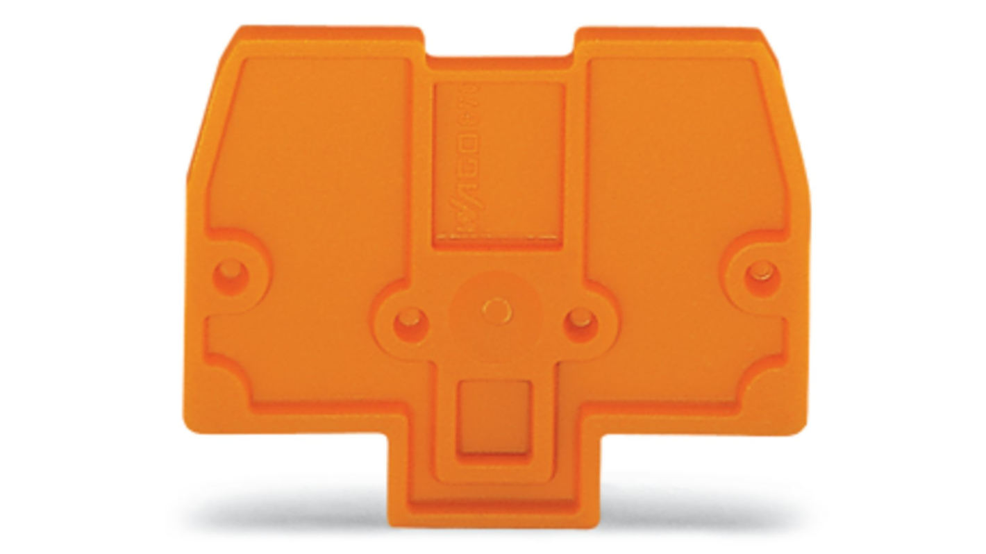 WAGO 870 Series End And Intermediate Plate for Use with Rail Mount Terminal Blocks