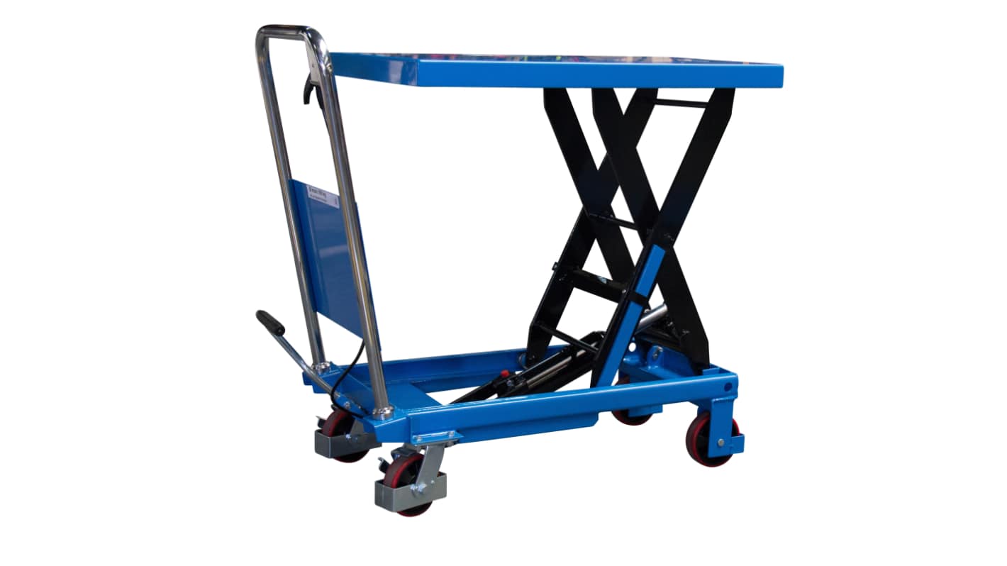 Table élévatrice levage Ciseaux simple, capacité charge 500kg, 855 x500 x 50mm