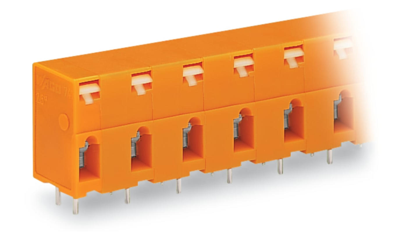 741-602 | WAGO 741 Series PCB Connector, 2-Contact, 10.16mm Pitch ...