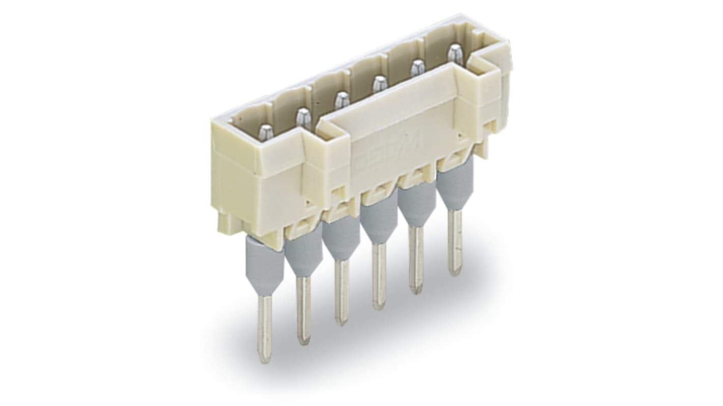 WAGO 721 Series Pluggable Connectors for Use with Rail Mount Terminal Blocks, 16A