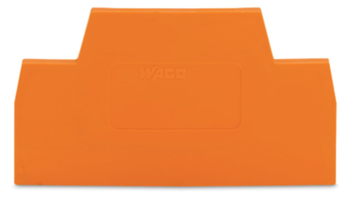 WAGO 281 Series End And Intermediate Plate for Use with Rail Mount Terminal Blocks