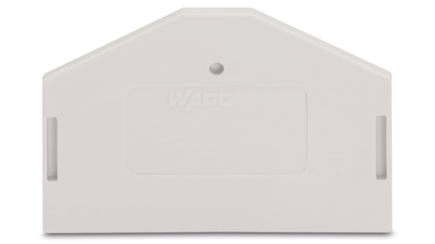 WAGO 281 Series End And Intermediate Plate for Use with Rail Mount Terminal Blocks