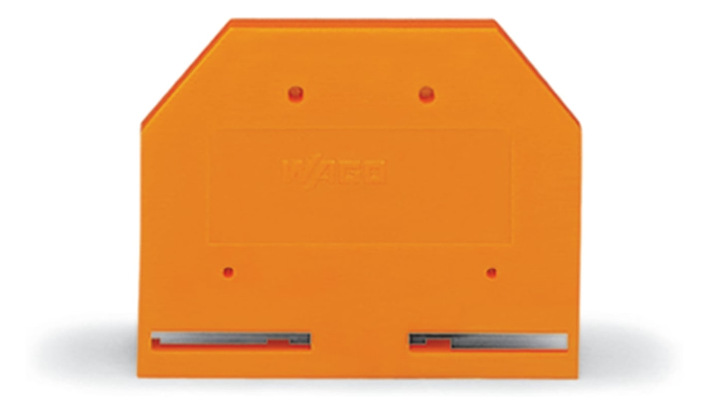 WAGO 283 Series End And Intermediate Plate for Use with Rail Mount Terminal Blocks