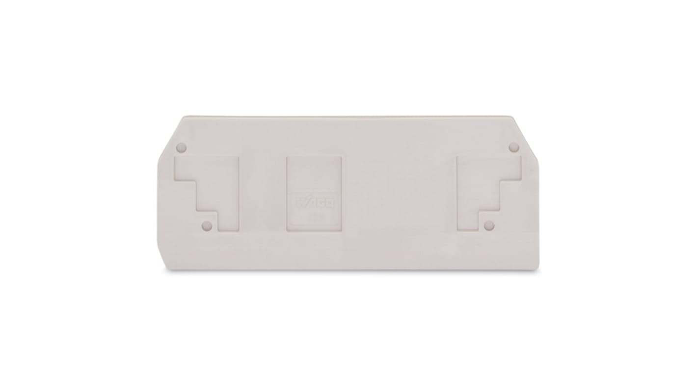 WAGO 283 Series End And Intermediate Plate for Use with Rail Mount Terminal Blocks