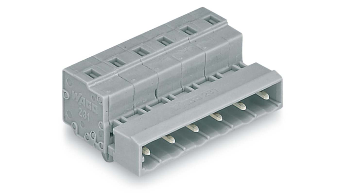Conector de iluminación Macho 731, 7 Polos, Montaje de Cable, 12A