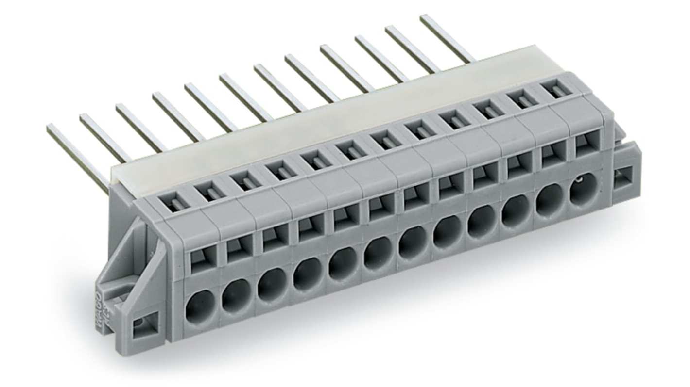 WAGO Sorkapocs, 28 → 14AWG, 1, Szürke