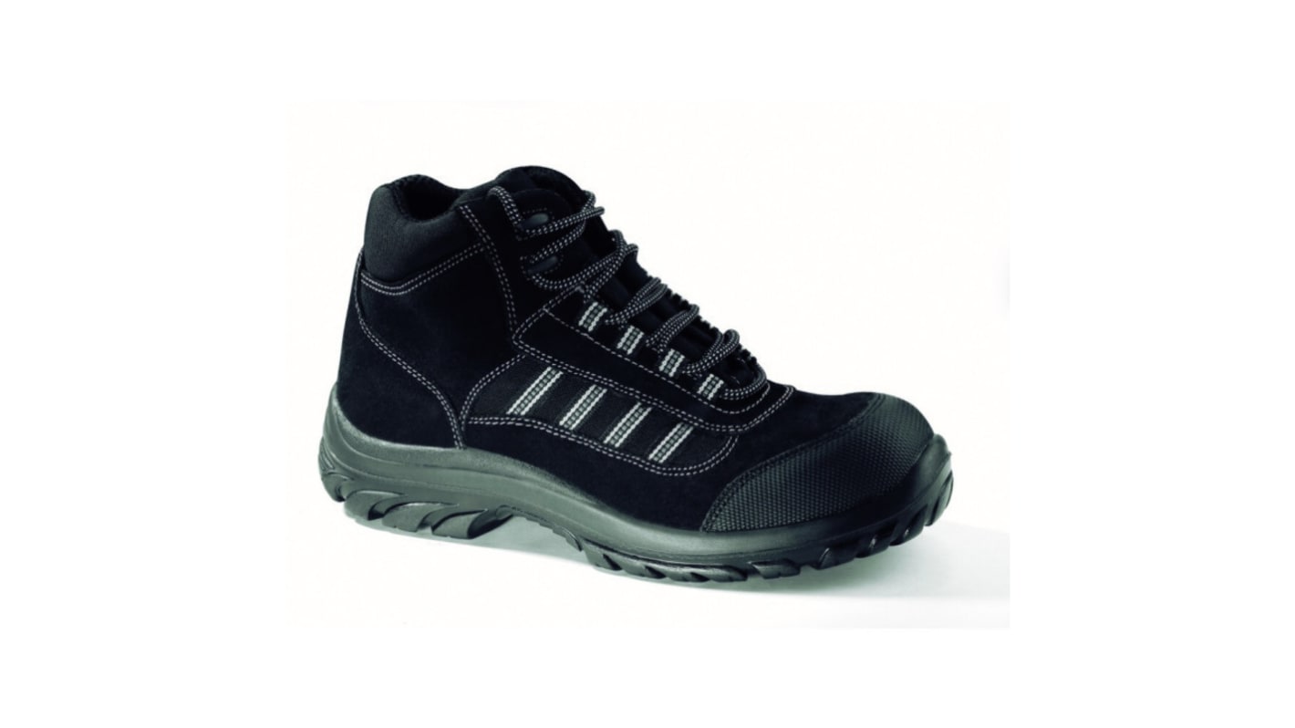 LEMAITRE SECURITE DUNE S3 Unisex Black, Grey Polycarbonate Toe Capped Safety Shoes, UK 7.25, EU 41