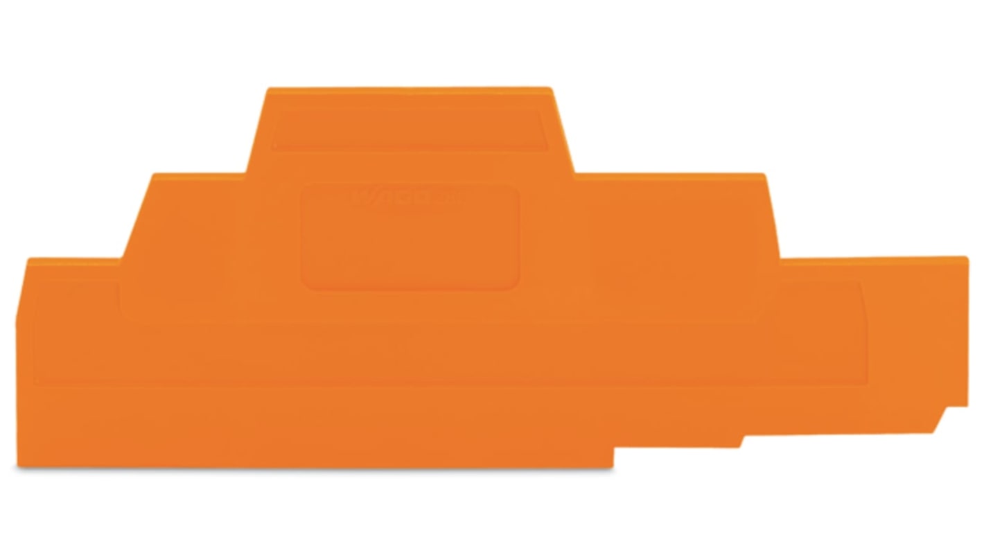 WAGO 280 Series End And Intermediate Plate for Use with Rail Mount Terminal Blocks