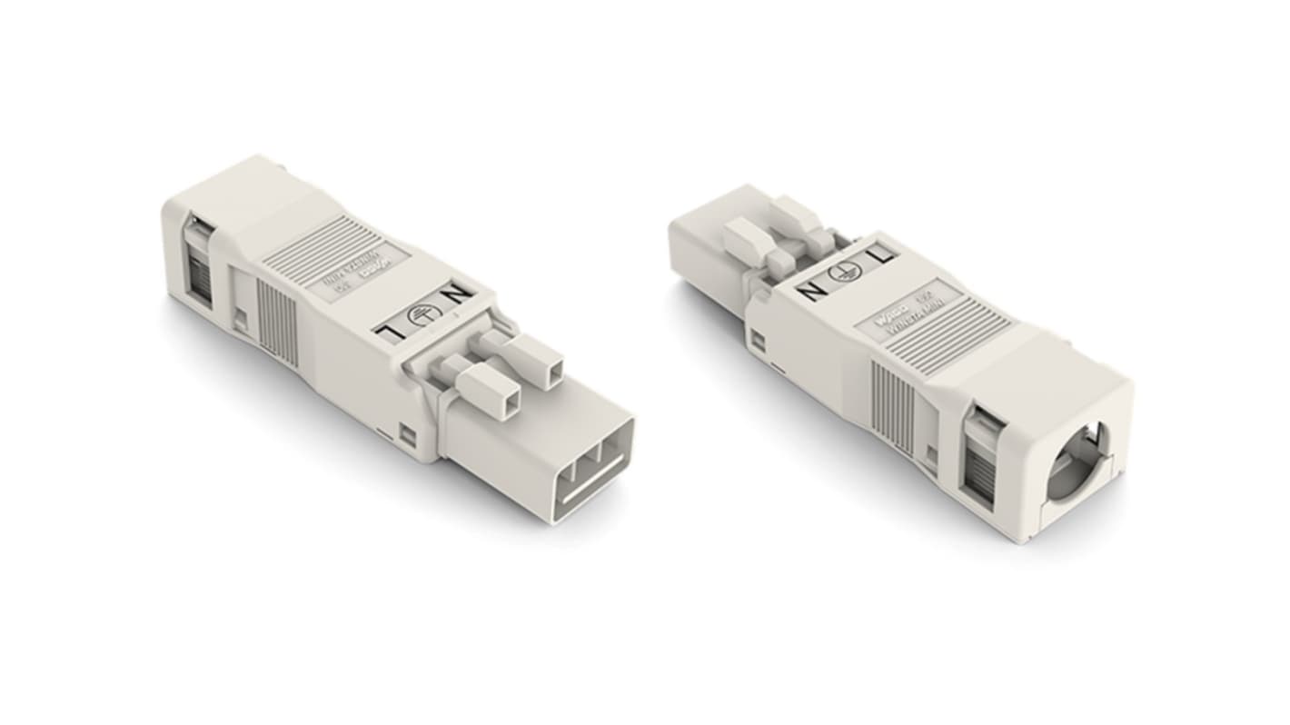 Involucro WAGO serie 890 Series, Maschio, per: Connettore per illuminazione