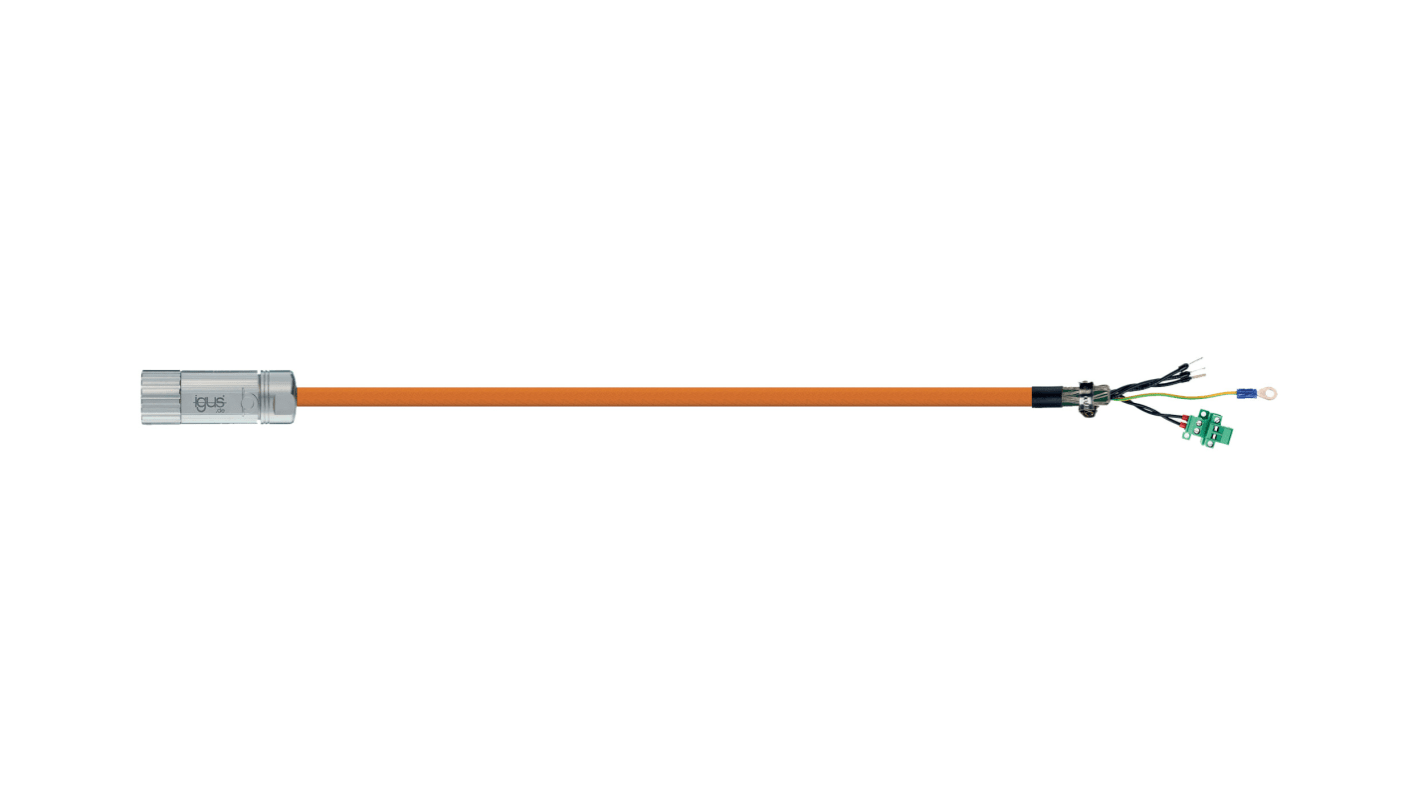 Igus readycable Series Cable for Use with SIEMENS Drive, 10m Length, 600/1000 V