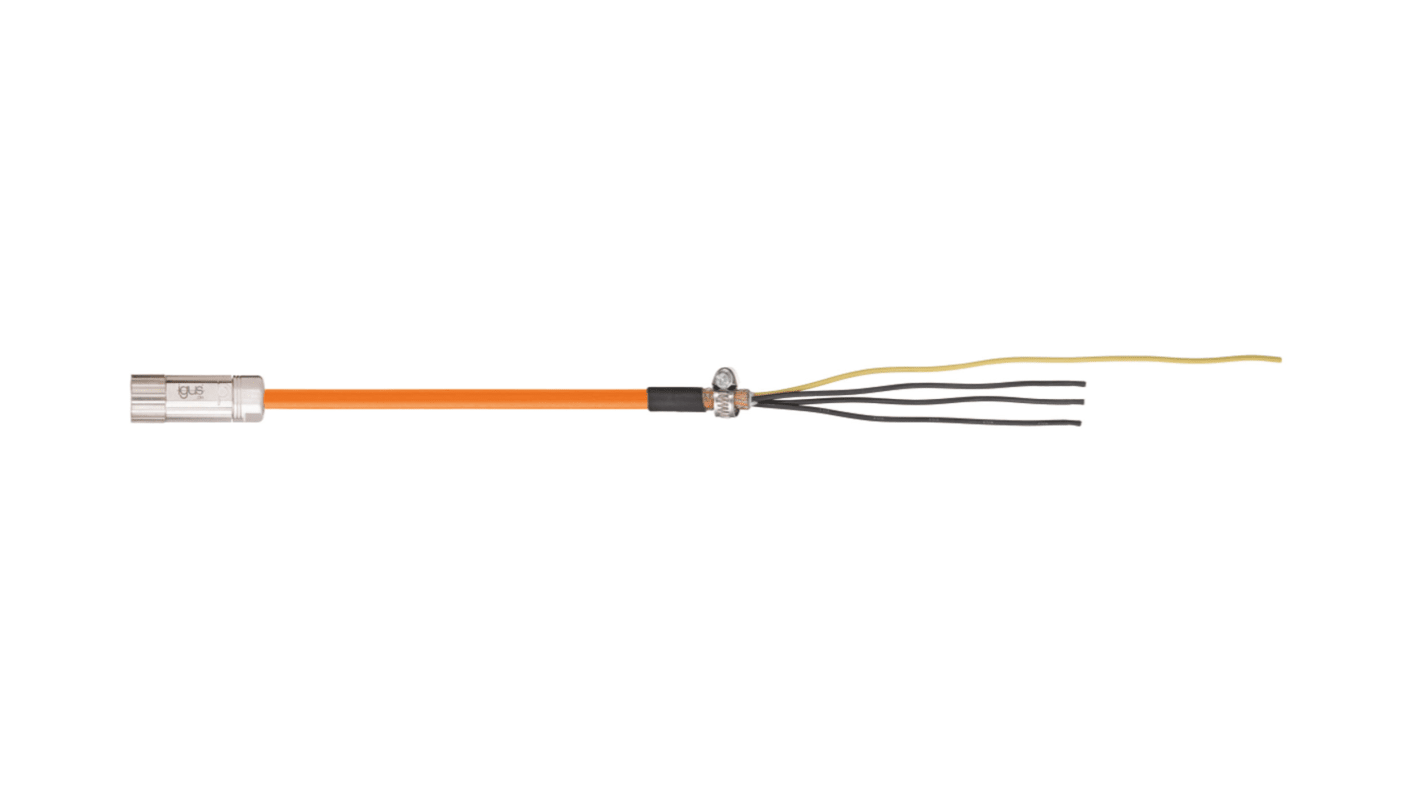 Igus readycable Series Cable for Use with SIEMENS Drive, 10m Length, 600/1000 V