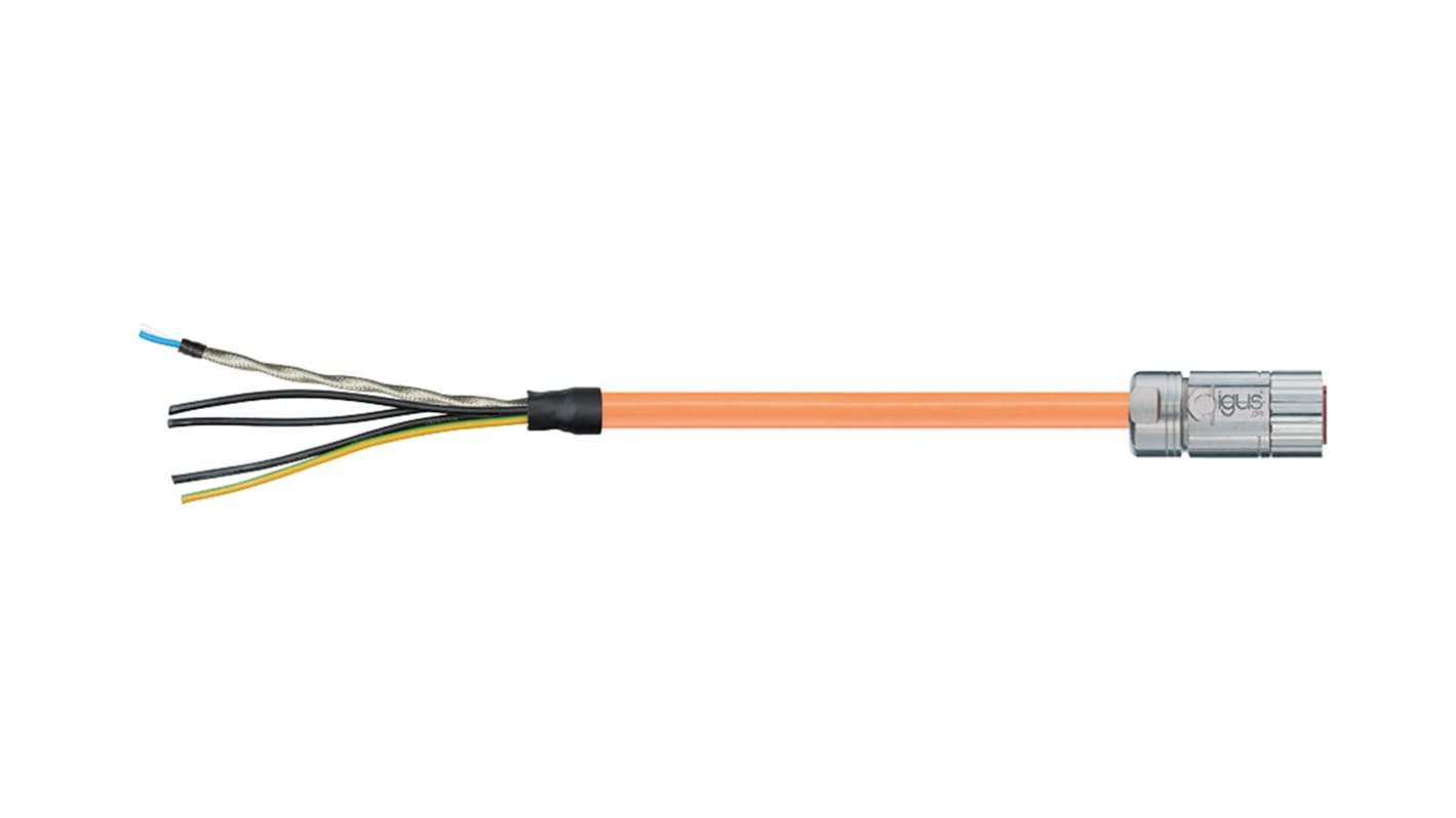 Igus readycable Series Cable for Use with Allen Bradley Drive, 20m Length, 600/1000 V