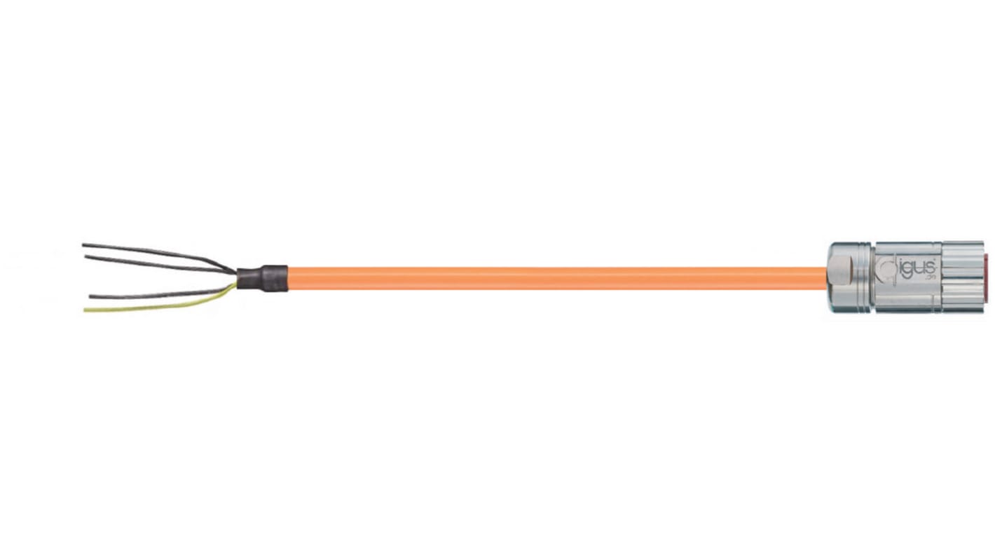 Igus Chainflex CF270.UL.D Series Cable for Use with Allen Bradley Drive, 20m Length, 600/1000 V