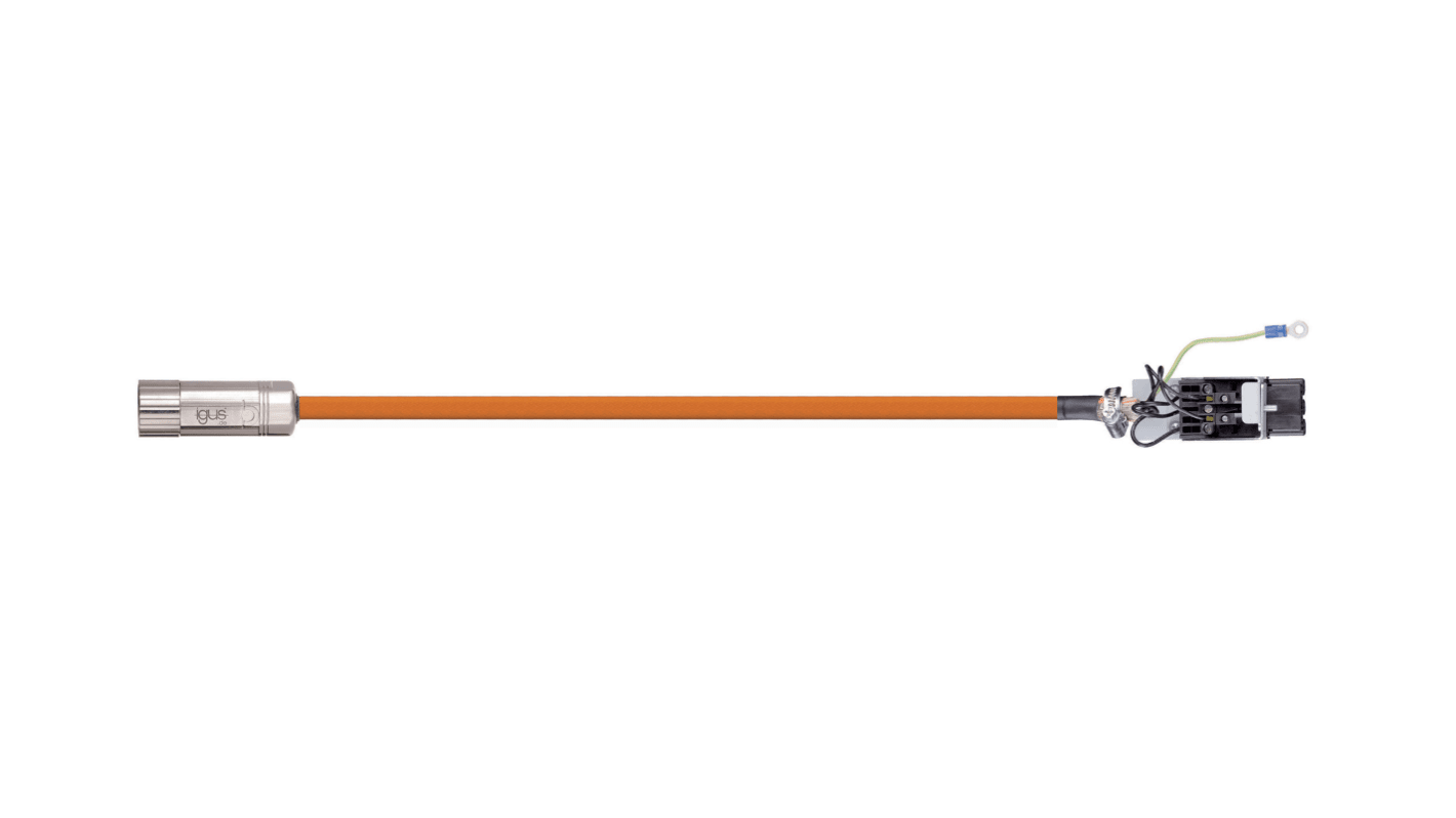 Igus readycable Series Cable for Use with SIEMENS Drive, 5m Length, 600/1000 V