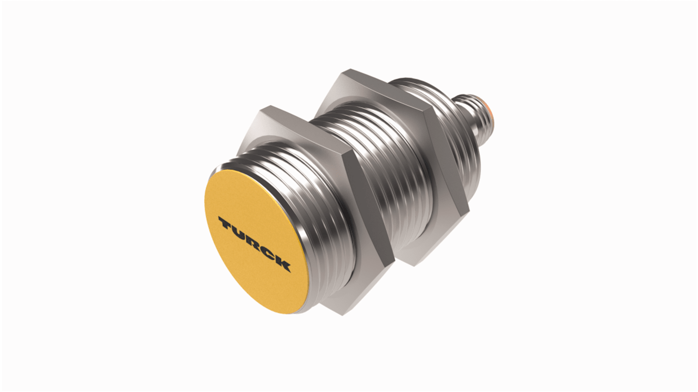 Rs-Online Sensore di prossimità Cilindro filettato Turck M30 rilevamento 15 mm 10 → 30 V c.c