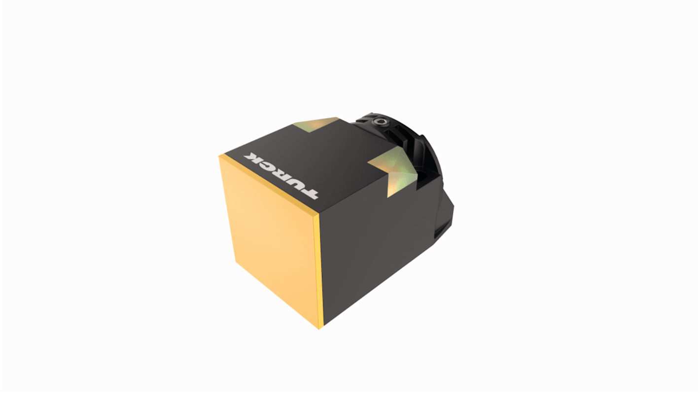 Turck NI50U Series Inductive Block-Style Proximity Sensor, M12 x 1, 50 mm Detection, PNP Output, 10 → 30 V dc,