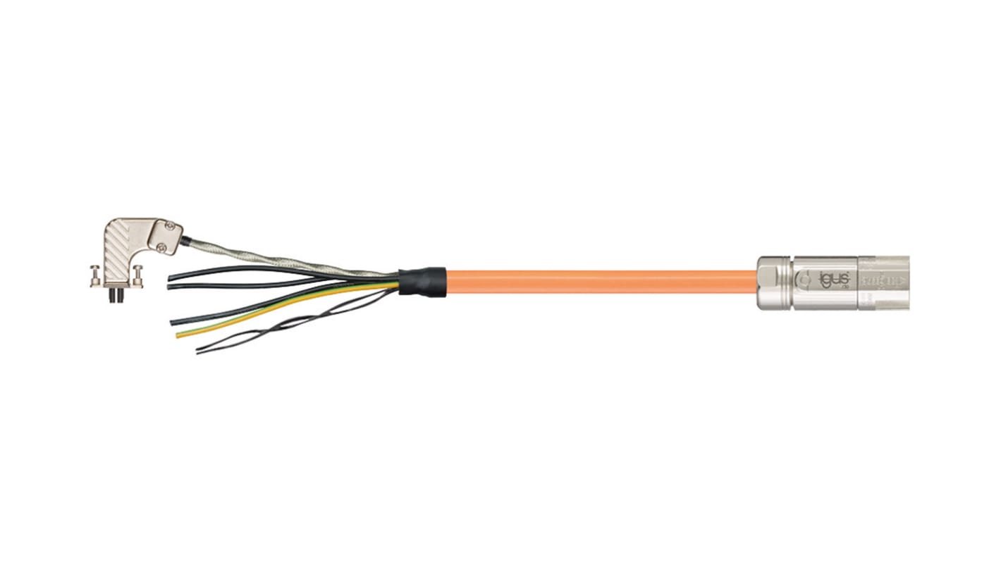 Igus readycable Series Cable for Use with Allen Bradley Drive, 20m Length, 600/1000 V