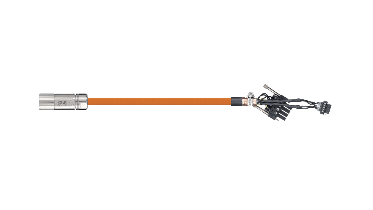 Igus readycable Series Cable for Use with BECKHOFF Drive, 10m Length, 600/1000 V