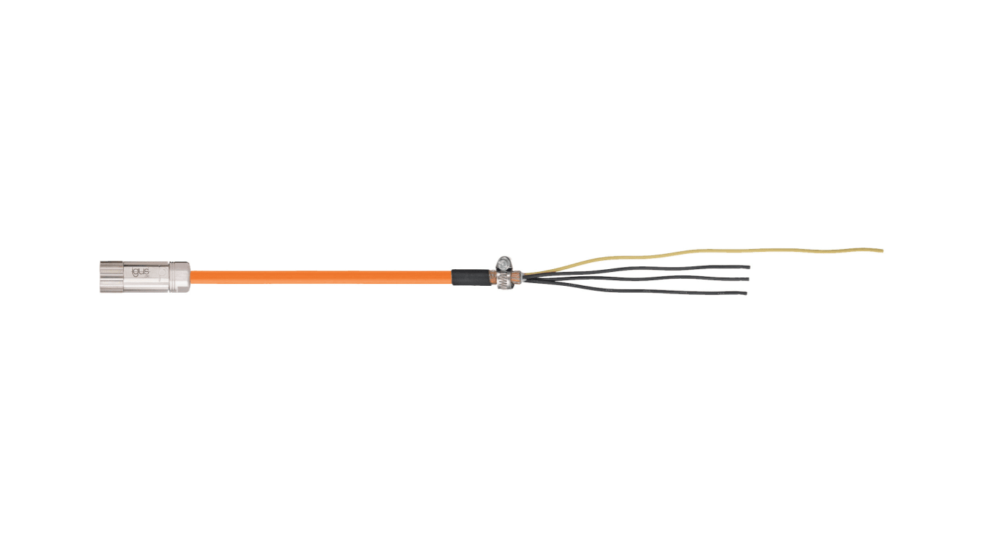 Igus readycable Series Cable for Use with SIEMENS Drive, 5m Length, 600/1000 V