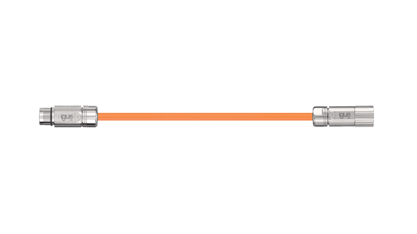Igus readycable Series Cable for Use with BECKHOFF Drive, 20m Length, 600/1000 V