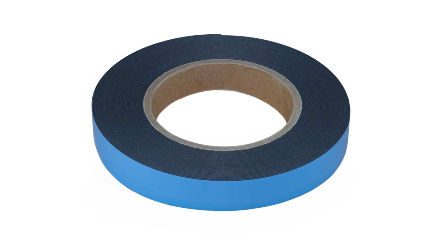 RS PRO Black Foam Tape, 19mm x 10m, 0.80mm Thick