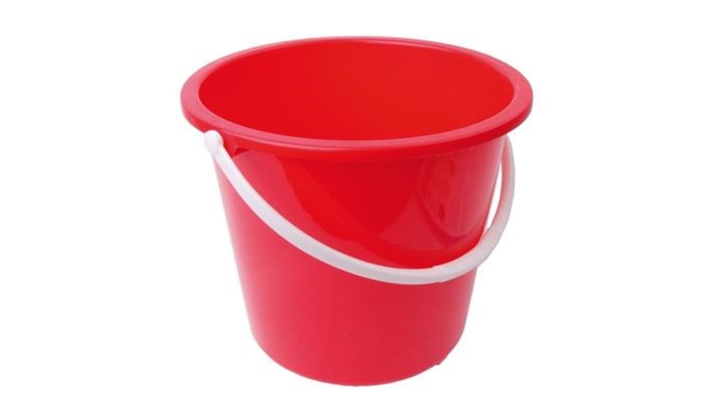 Cubo RS PRO 10L Plástico Rojo con tirador