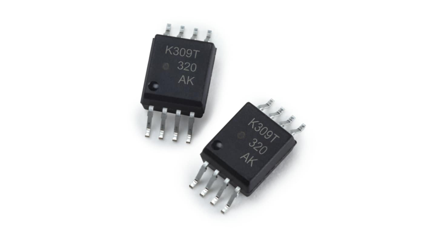 Broadcom, ACPL-K309T-000E DC Input IGBT, MOSFET Output Optocoupler, Surface Mount, 8-Pin SO Stretched