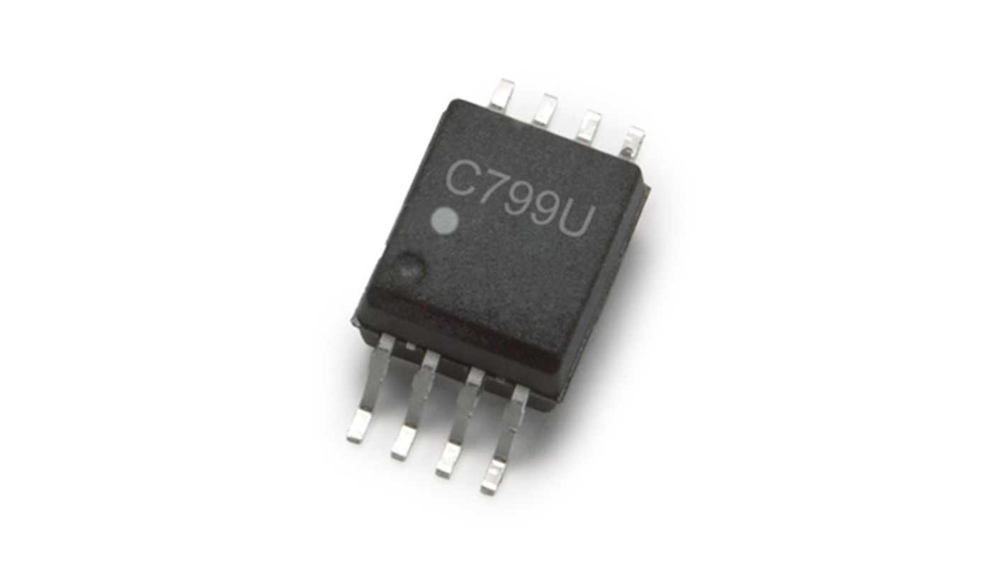 ACPL-C799U-000E Broadcom, Sigma-Delta Modulator, 5 V, 8-Pin Stretched SO8