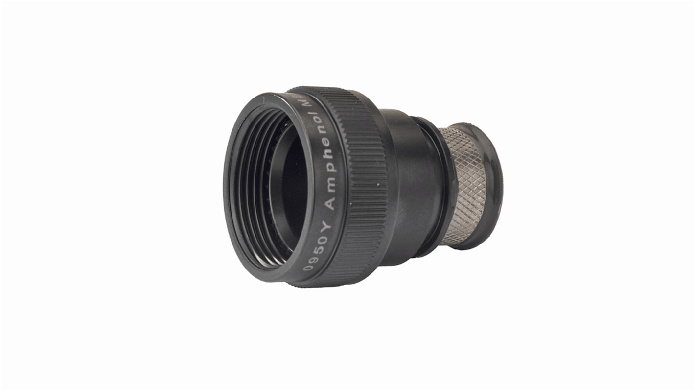 Amphenol Limited Dark Grey Band Lock Adapter, Shell Size 14 for use with 5015 (MS345X), 26482 Series II, 83723 Series