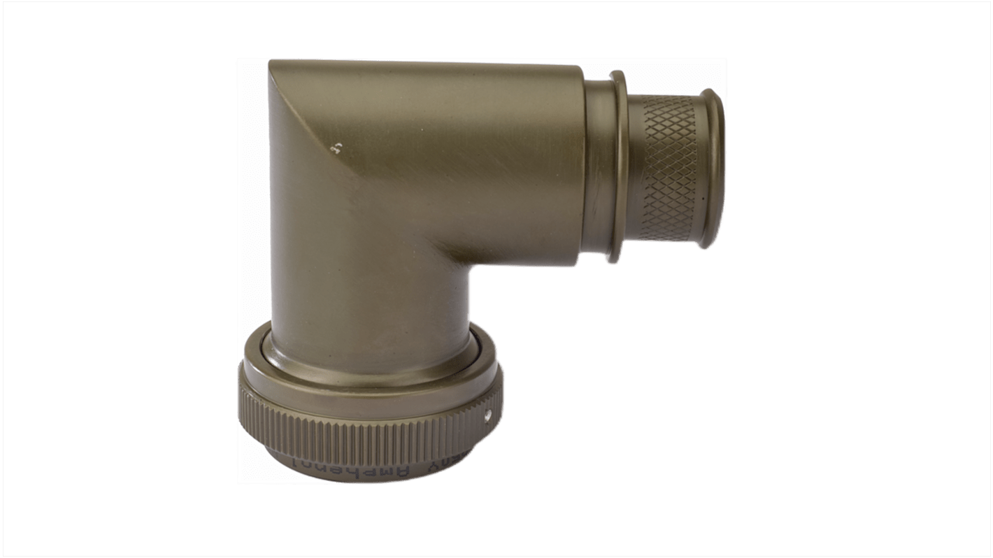 Amphenol Limited Green Band Lock Adapter, Shell Size 8 for use with 5015 (MS345X), 26482 Series II, 83723 Series III