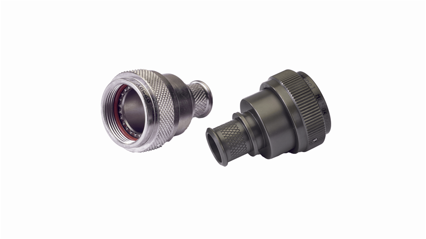 Amphenol Limited Silver Band Lock Adapter, Shell Size 12 for use with 38999 Series I And Series II