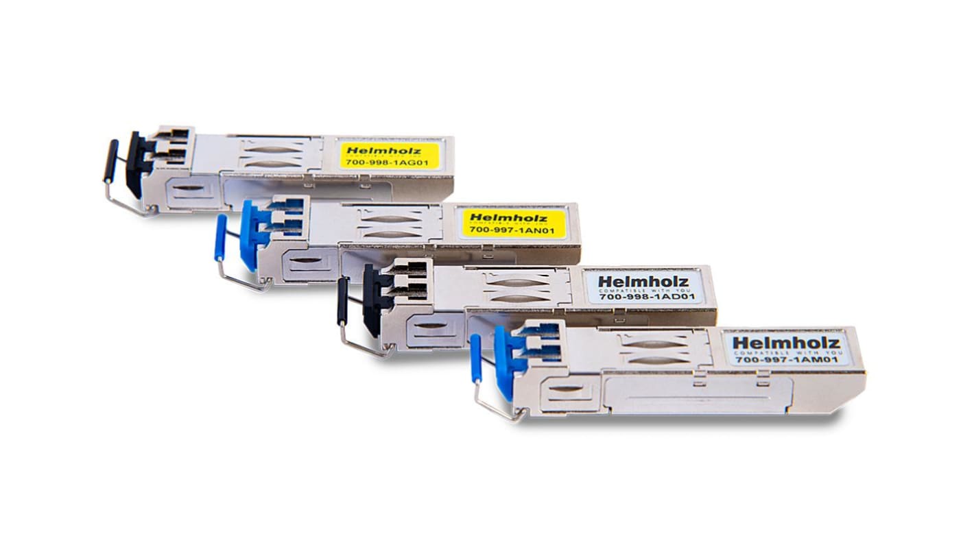 Helmholz GmbH & Co. KG LC Single Mode SFP Transceiver Module, Half/Full Duplex, 1000Mbit/s
