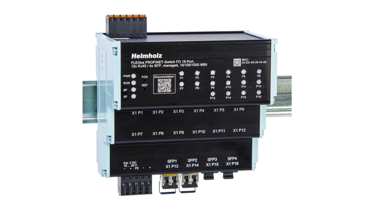 Switch Ethernet Helmholz GmbH & Co. KG, 12 porte