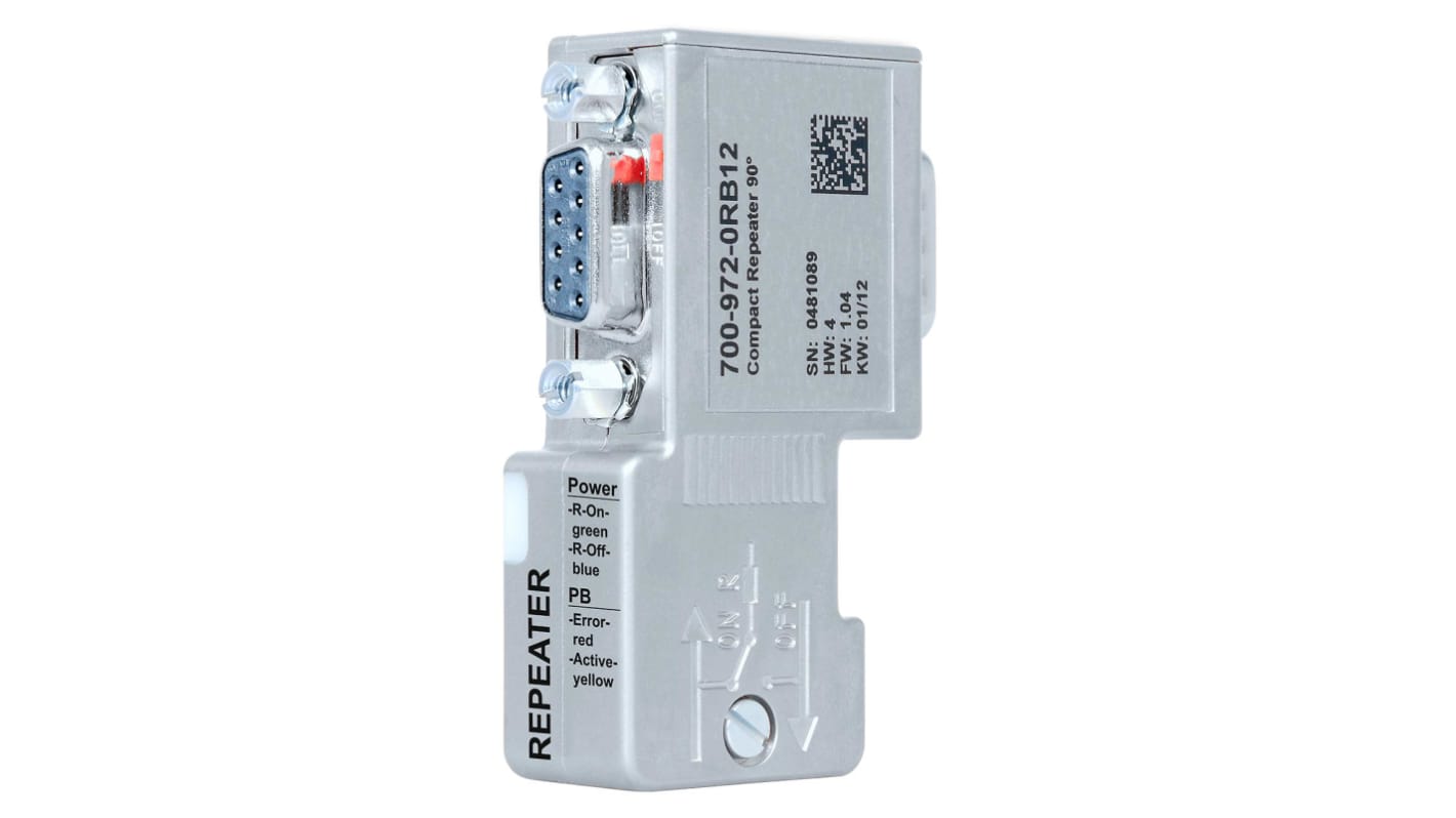 Helmholz GmbH & Co. KG 972-0RB Series BUS Connector for Use with Fieldbus Application, 5 V