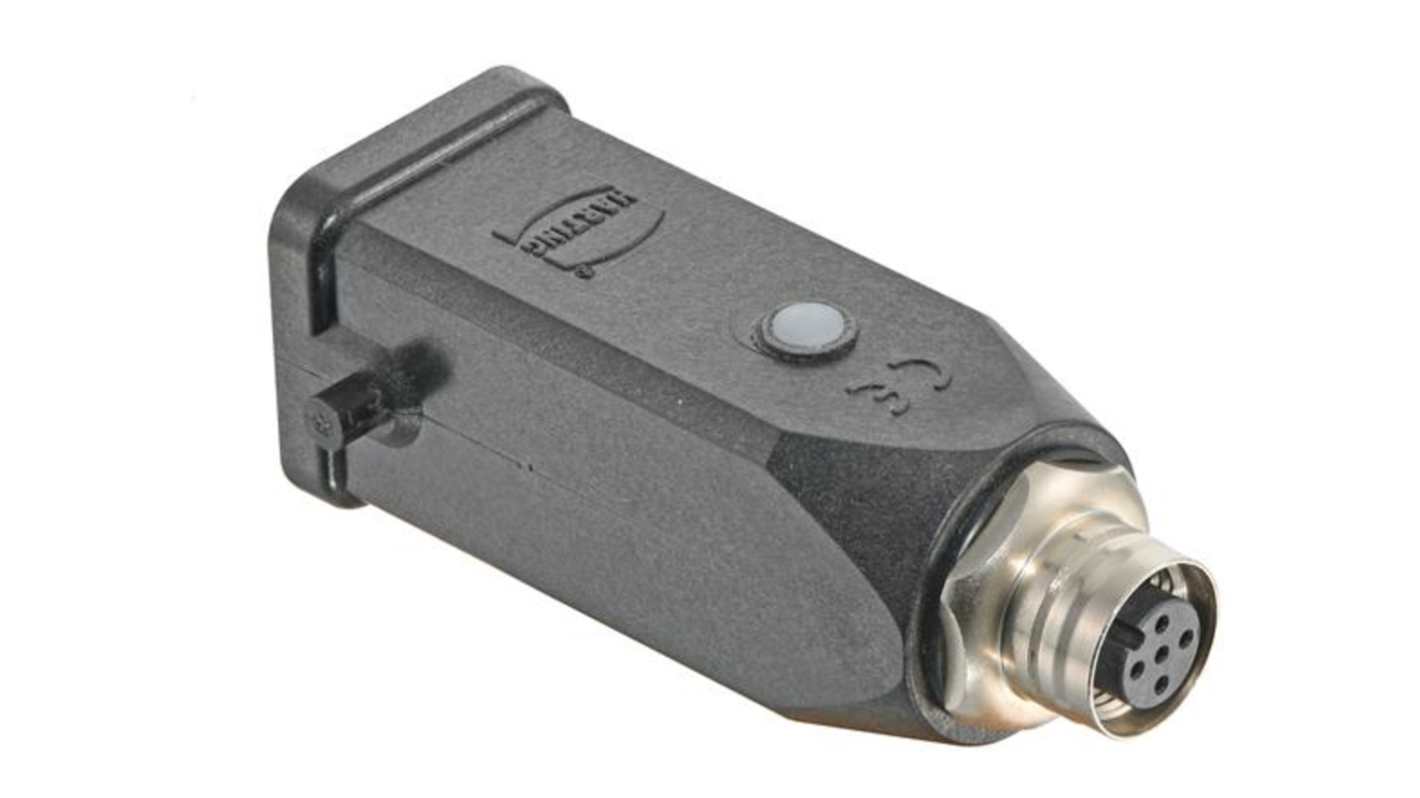 HARTING Han Protect Connector Housing, 4 Contacts, Top Entry