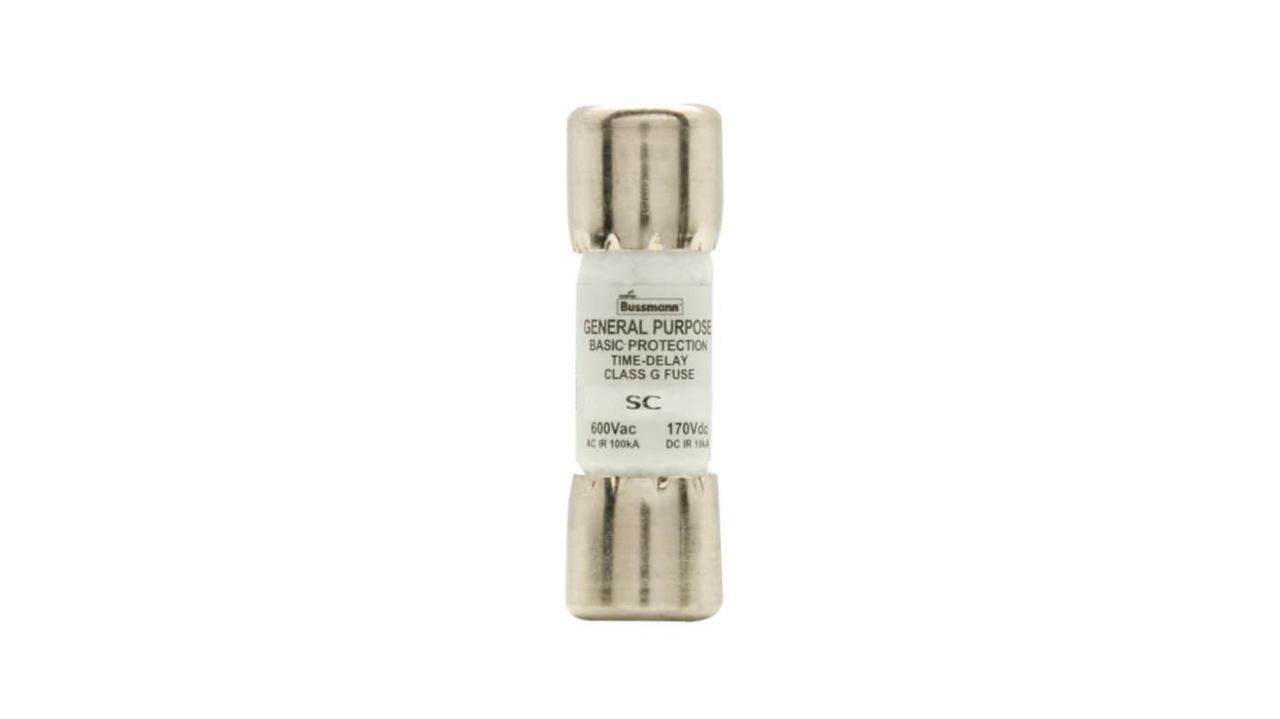 Eaton 15A T Cartridge Fuse, 0.41 x 0.41in