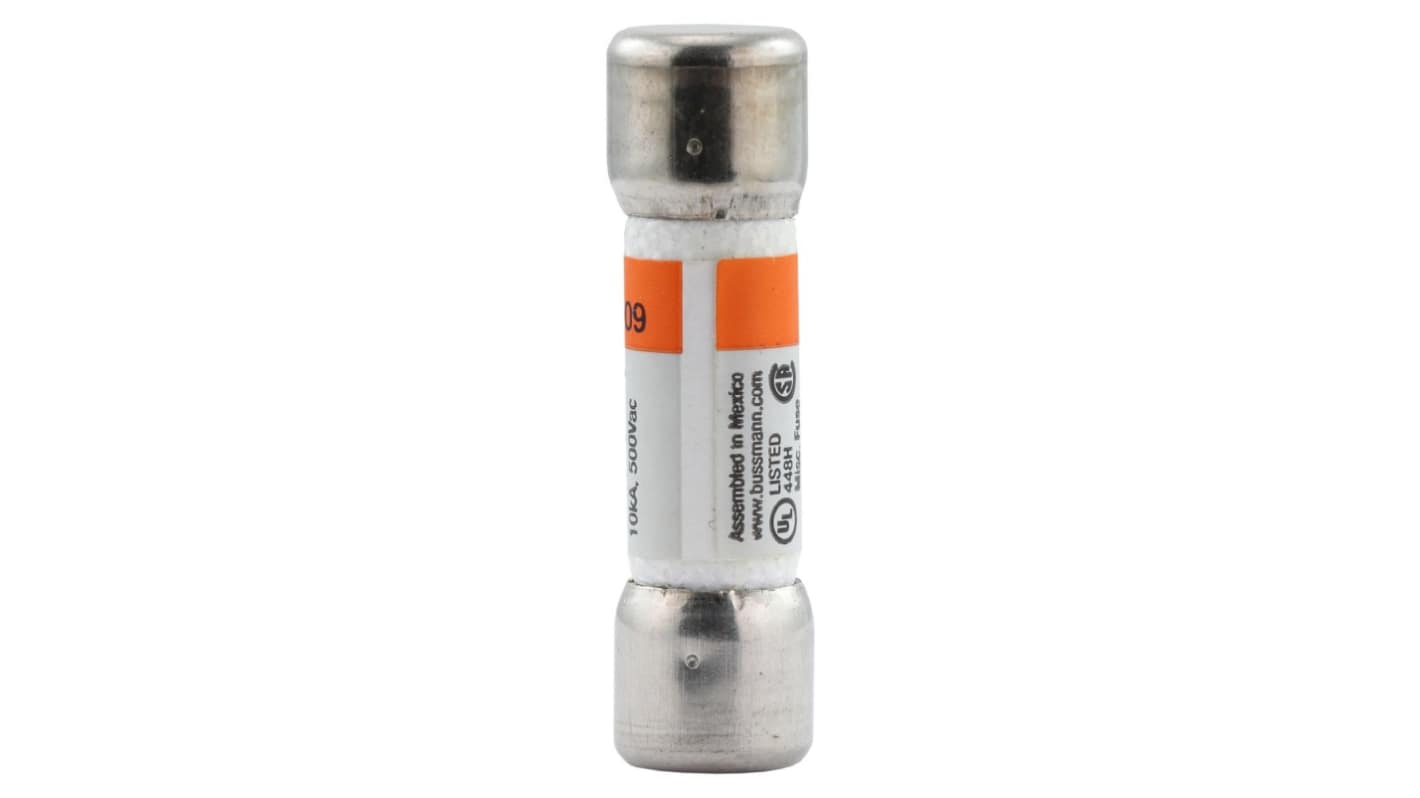 Eaton 1.5A T Nickel Plated Spring Brass (Terminal) Cartridge Fuse, 1.5 x 0.41in