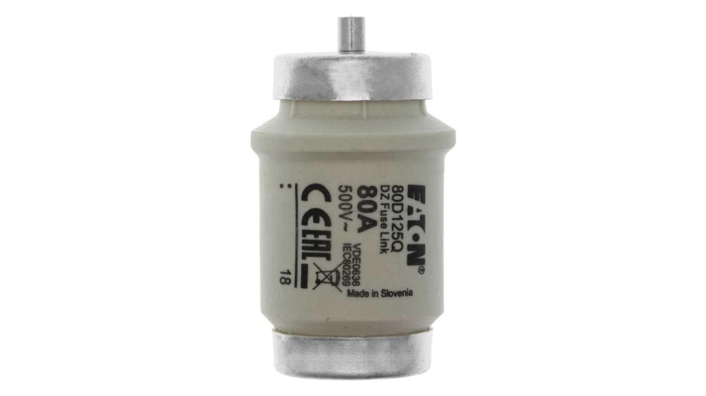 Eaton 80A Tag Fuse, 33 x 56mm, 500V