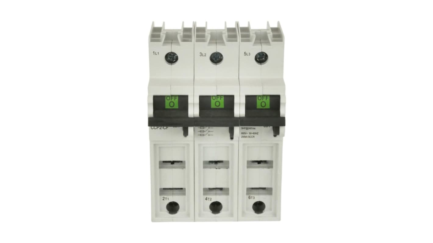 Eaton Switch Disconnector, 3 Pole, 225A Max Current, 60A Fuse Current