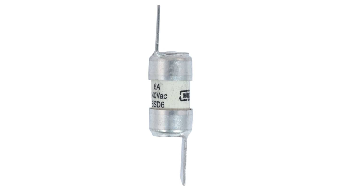 Eaton 6A Tag Fuse, 12 x 47mm, 240000V