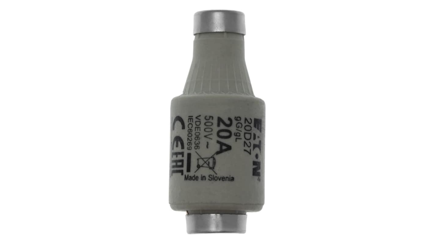 Eaton D-Sicherung, 20A, 500V ac
