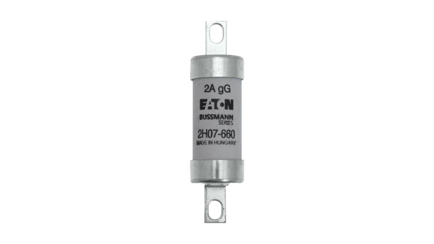 Eaton 2A Tag Fuse, 22 x 82mm, 0.46/0.66kV