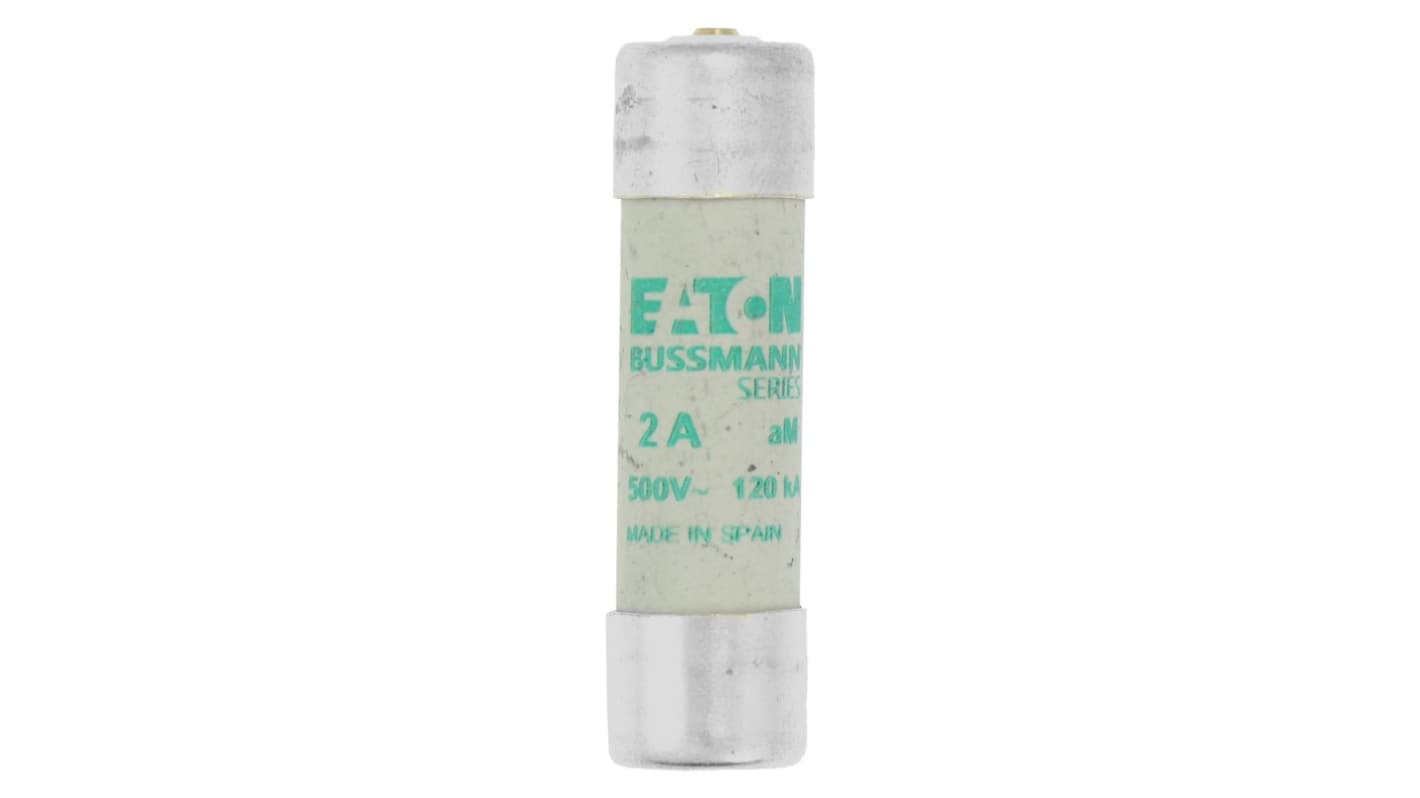 Eaton 2A Cartridge Fuses, 14 x 51mm