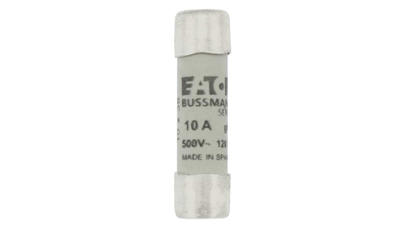 Fusibile a cartuccia Eaton, 10A, Ø 10 x 38mm, gG/gL, 500V