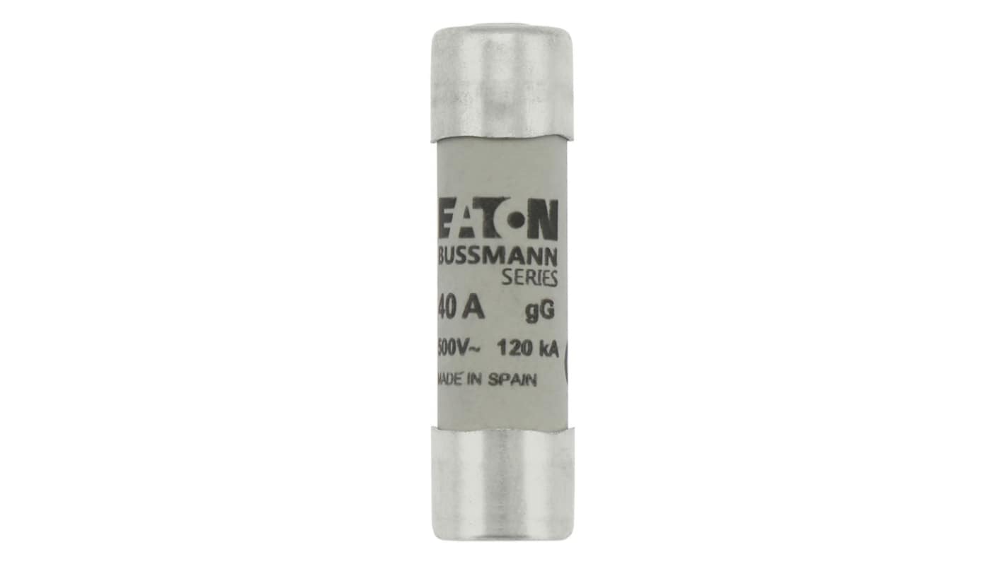 Eaton 40A Cartridge Fuses, 14 x 51mm
