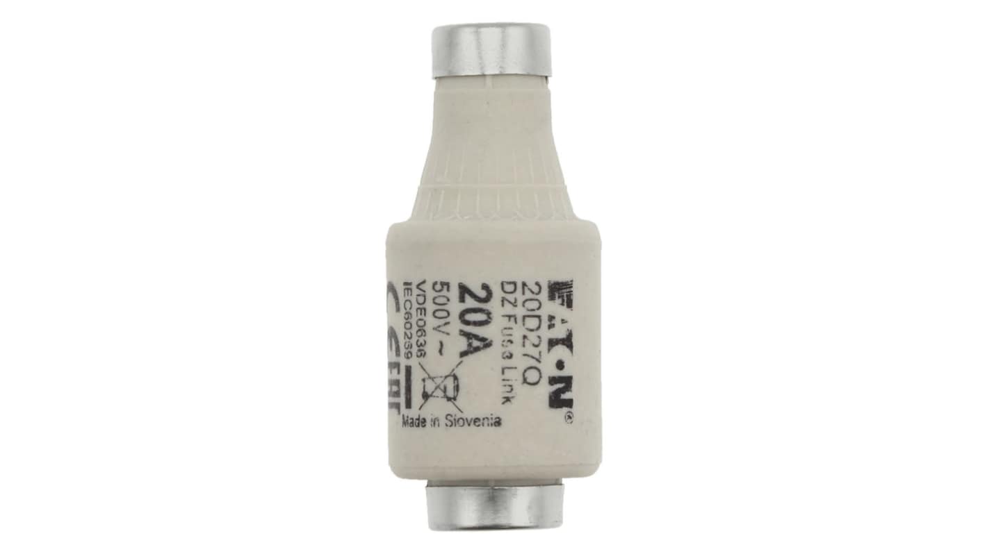 Eaton 20A Tag Fuse, 22 x 50mm, 500V