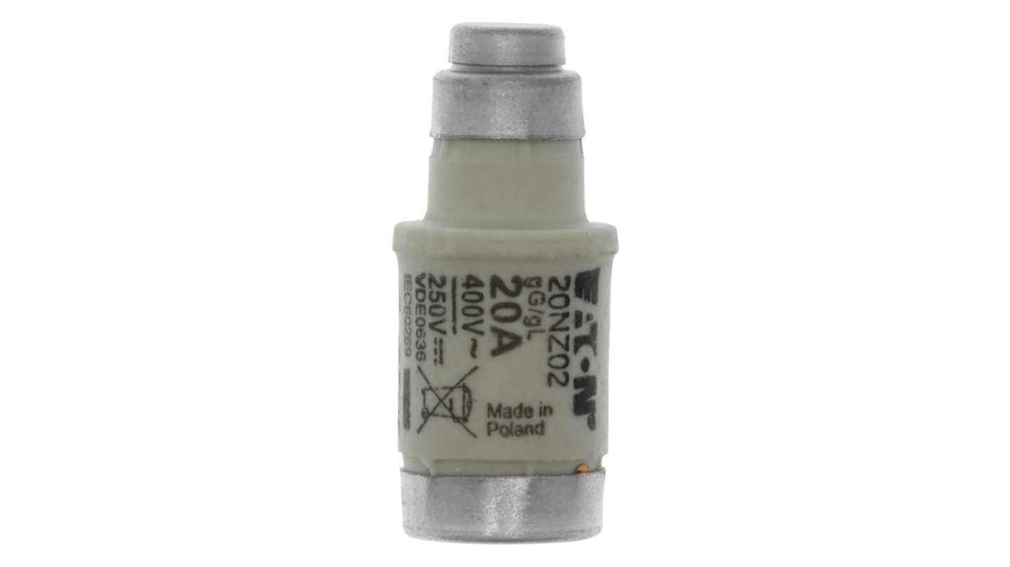 Eaton 20A D02 Bottle Fuse, 400V ac