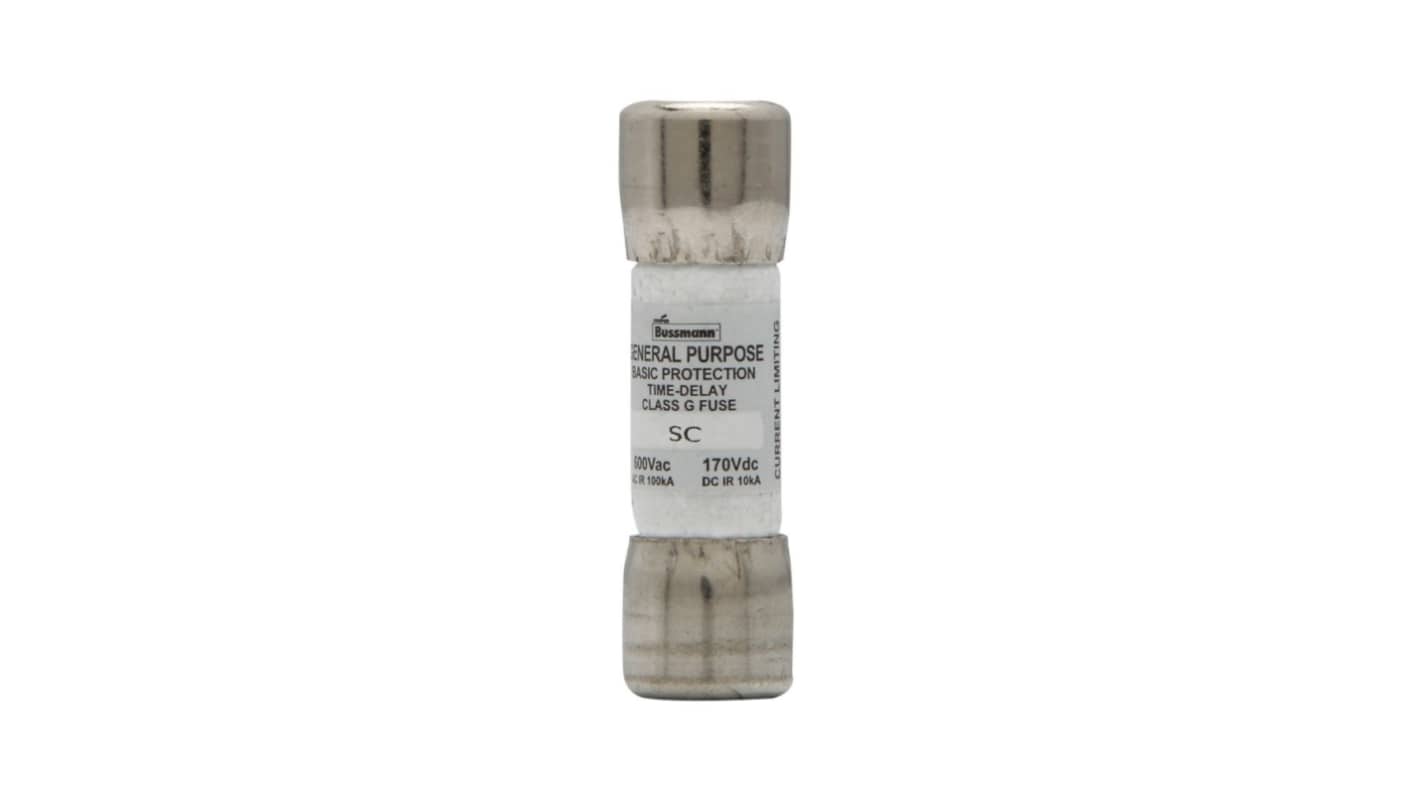 Fusibile a cartuccia Eaton, 20A, Ø 1.62 x 0.41poll, T, 170 V dc, 600 V ac