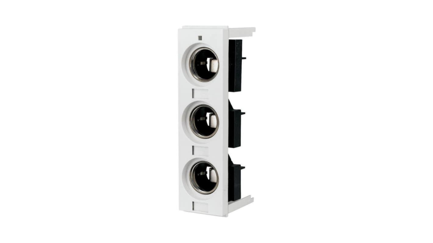 Eaton 63A Rail Mount Fuse Holder Base, 3P, 690V ac
