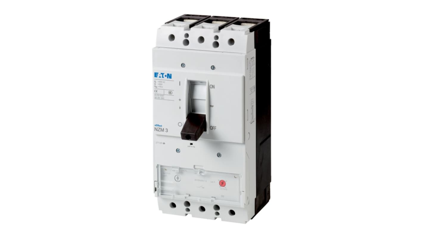 Eaton, Eaton Moeller NZM MCCB Molded Case Circuit Breaker 3P 320A, Breaking Capacity 5 kA, Fixed Mount